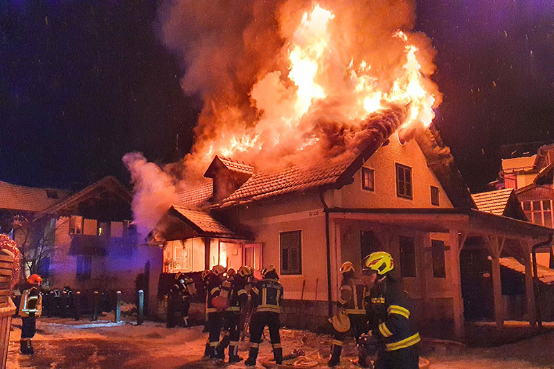 Wohnhausbrand (FF Bad Goisern)