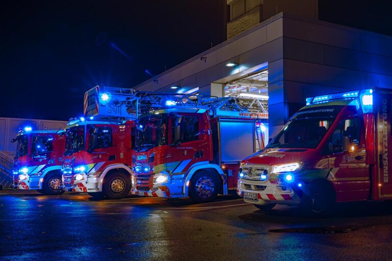 Fahrzeugansicht Feuerwehr Gladbeck (D)